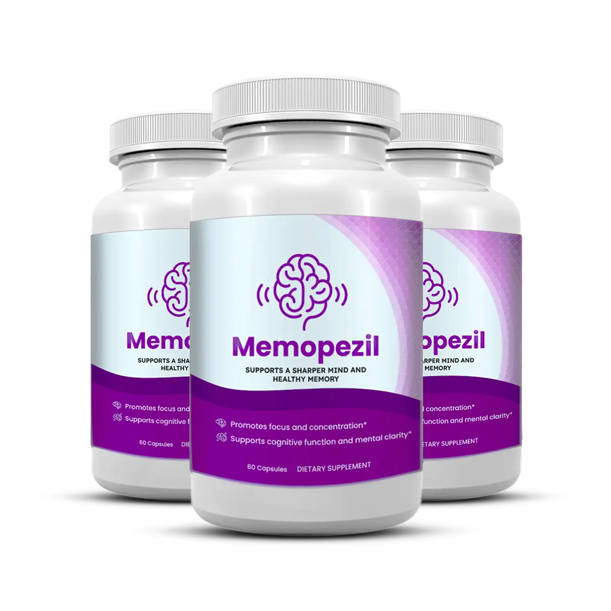 3 bottles Memopezil