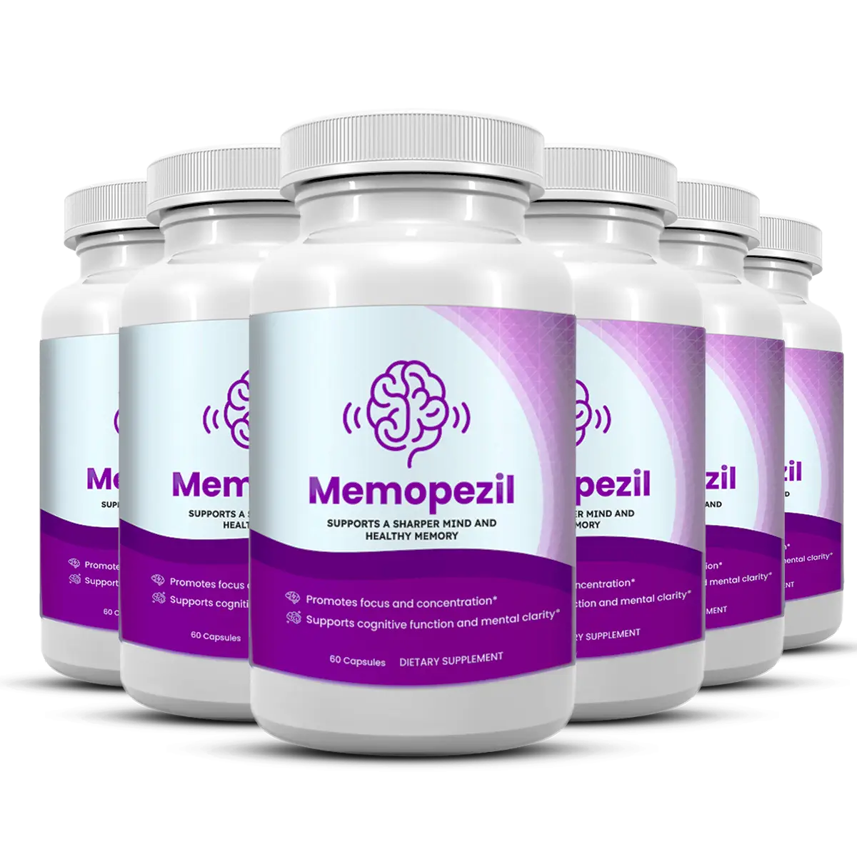 6 bottles Memopezil